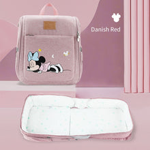 Disney Portable Travel Change Mat Bassinet Mosquito Net Diaper Nappy Bag Pram