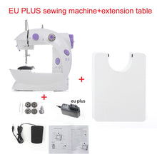 Mini Electric/ Battery Portable Hand Held 2 Speed With Foot Peddle Sewing Machine