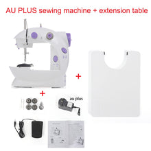 Mini Electric/ Battery Portable Hand Held 2 Speed With Foot Peddle Sewing Machine