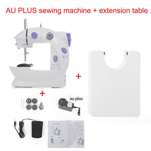 Mini Electric/ Battery Portable Hand Held 2 Speed With Foot Peddle Sewing Machine