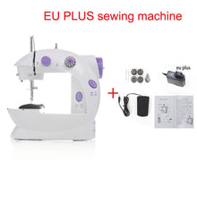 Mini Electric/ Battery Portable Hand Held 2 Speed With Foot Peddle Sewing Machine