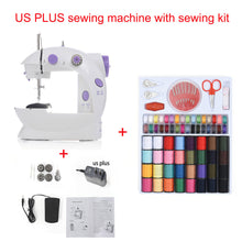 Mini Electric/ Battery Portable Hand Held 2 Speed With Foot Peddle Sewing Machine