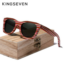 Stylish 2020 Handmade Ploarized Wooden Frame Square Style Women's Sunglasses