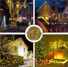 330 LED Colourful String Fairy Light Solar Powered 8 Mode 33M Christmas Party