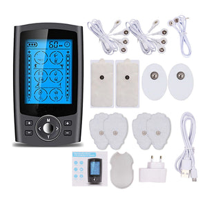 Tens Unit 24 Mode Electric Stimulation Massage Muscle EMS Therapy LCD Display