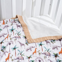 Comfortable 4 Layers Digitally Printed Swaddle Blanket 70% Bamboo+30%Cotton Baby Wrap 120*110Cm