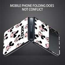 Mickey Minnie Folding Hard Shockprooof Shell Samsung Galaxy Z Flip 3 5G Case