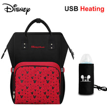 Disney USB Bottle Warmer Diaper Nappy Nursing Maternity Bag Mickey Minnie Mouse