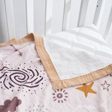 Comfortable 4 Layers Digitally Printed Swaddle Blanket 70% Bamboo+30%Cotton Baby Wrap 120*110Cm