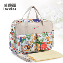 Waterproof Maternity Diaper Nappy Bag Large Capacity Handbag Change Mat